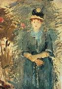 Jeunne Fille dans les Fleurs Edouard Manet